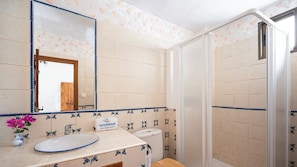 Shower, hair dryer