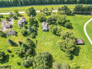 Exterior - Charming old farmhouse, spacious 2-bedroom on 2+ acres (Bruce Township)