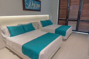 4 chambres, fer et planche à repasser, Wi-Fi, draps fournis