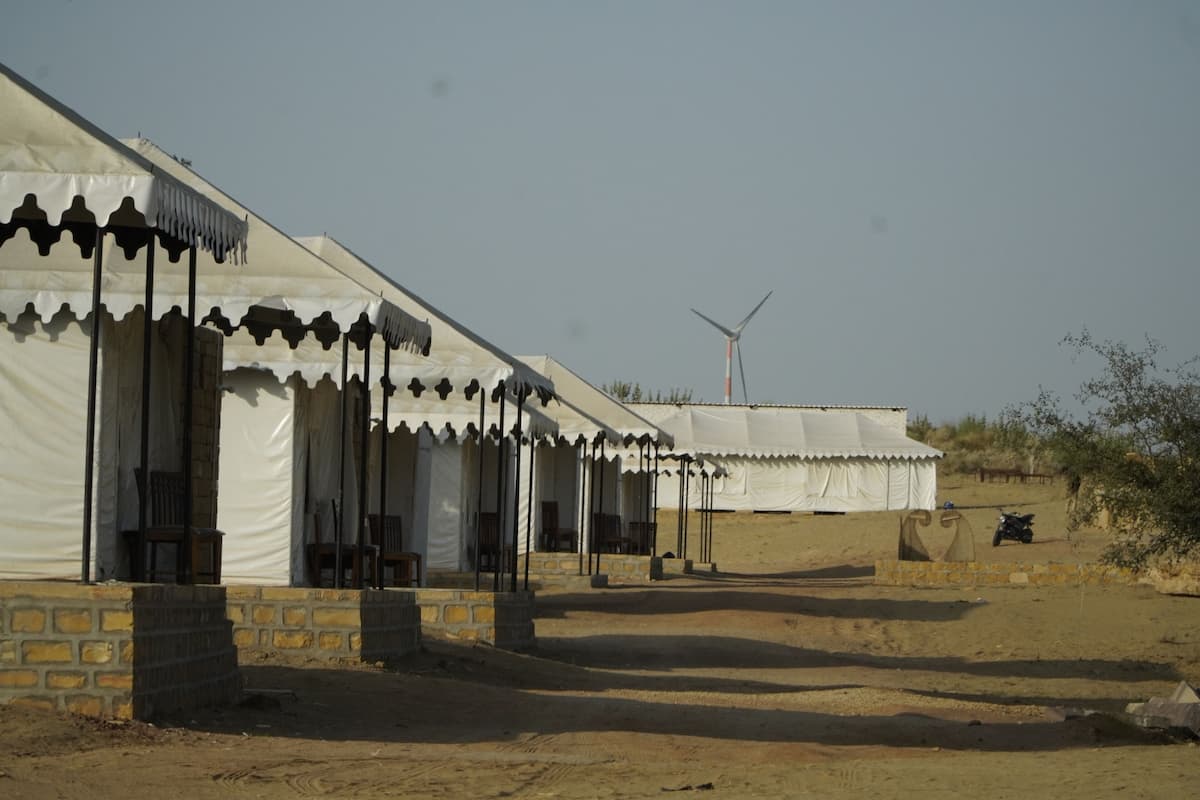 Luxury Swiss Tent, Oman with Dunes View | View from room