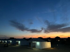 View from room - Desert Abu Safari   (Jaisalmer)