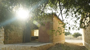 Tienda Deluxe, vistas al desierto | Sala de estar