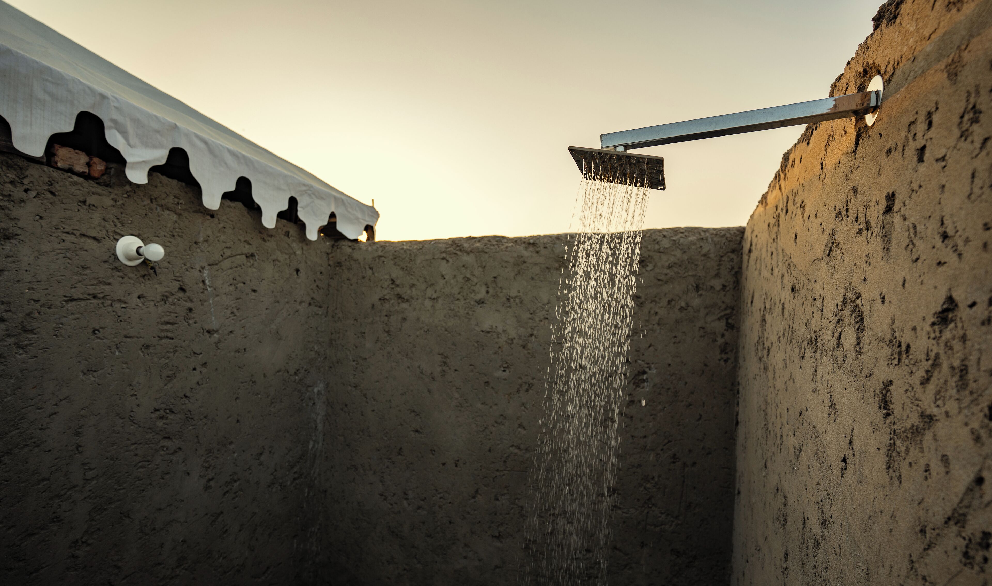 Suite Luxury Tent with Desert View | Bathroom