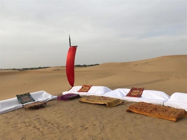Living area - Abu Safari (Jaisalmer)