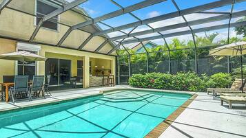 Una piscina climatizada