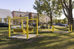 Overnattingsstedets uteområder