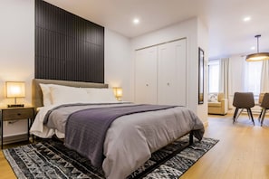 WiFi, bed sheets - Loft 100 - Kitchen - Downtown (Rimouski)