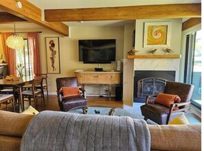 Smart TV, fireplace, DVD player, video library - Slopeside Serenity: Hot Tub, Fireplace, Mountain Views—Walk or Shuttle to Lift (Crested Butte)