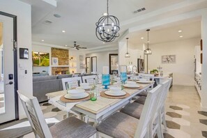 Dining - Ultimate Fun Oasis 100K Arcade, Waterslide, Courts (Indio)