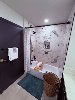 Hair dryer, towels