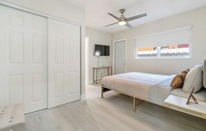 4 bedrooms, travel cot, free WiFi, bed sheets