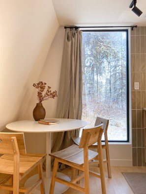 Dining - Acorn Hollow: Small A-Frame Cabin (Donnelly)