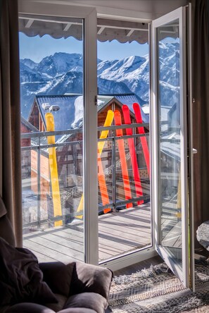 Interior - Triplex By Popalp, with mountain views, in the heart of Alpe d'Huez (Huez)