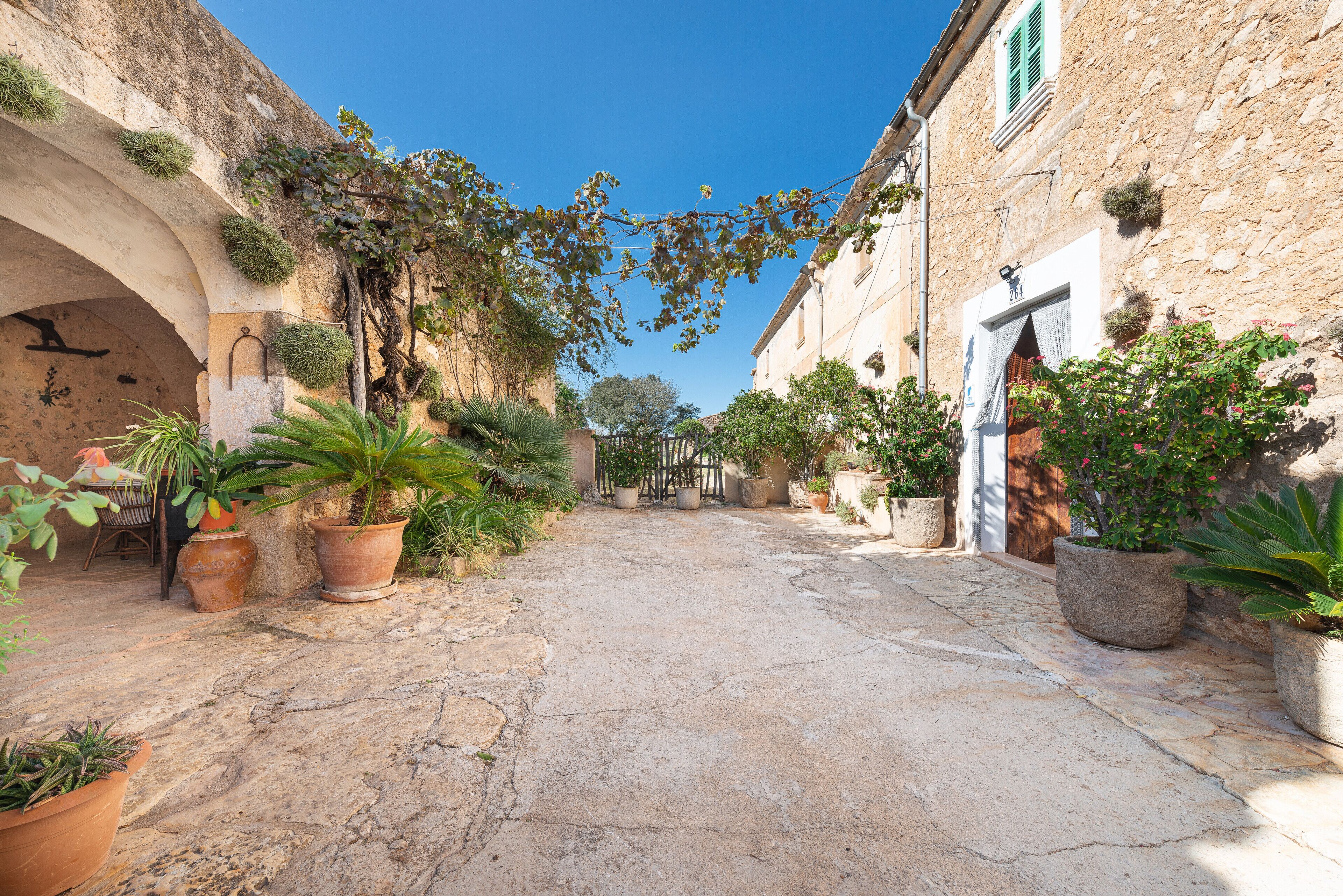 Enceinte de l’hébergement