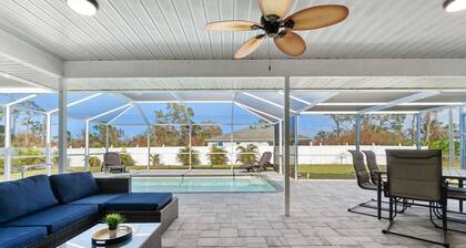 Relaxing Oasis Near the Beach! Heated Pool!