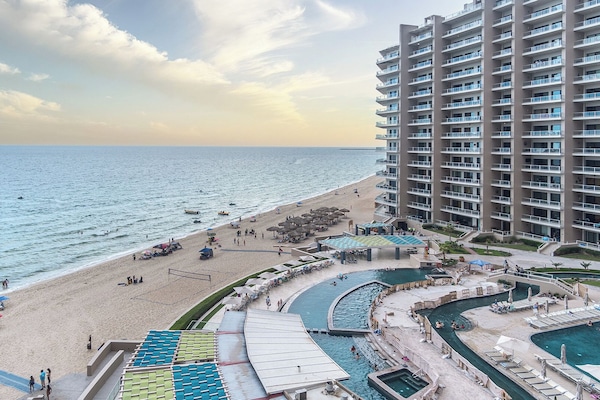 Impressive Resort pools and amenities found below your balcony.
