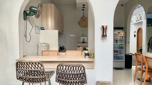 Façade de l’hébergement