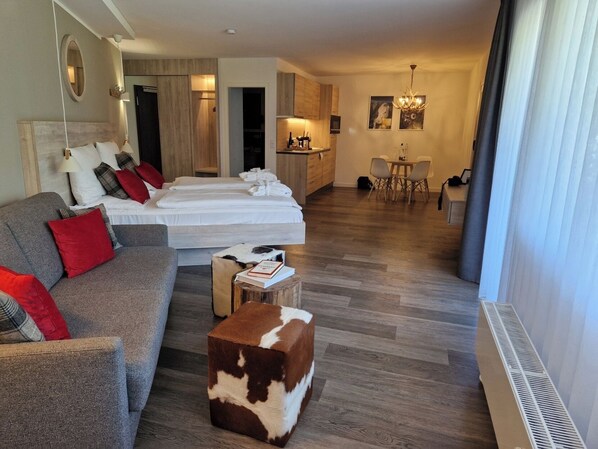 Wifi gratis y ropa de cama