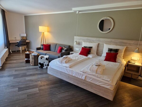 Wifi gratis y ropa de cama 