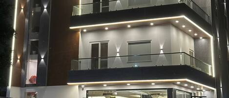 Façade de l’hébergement