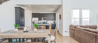 West Jordan Modern Home | Fenced Yard, New Build, Sleeps 7!