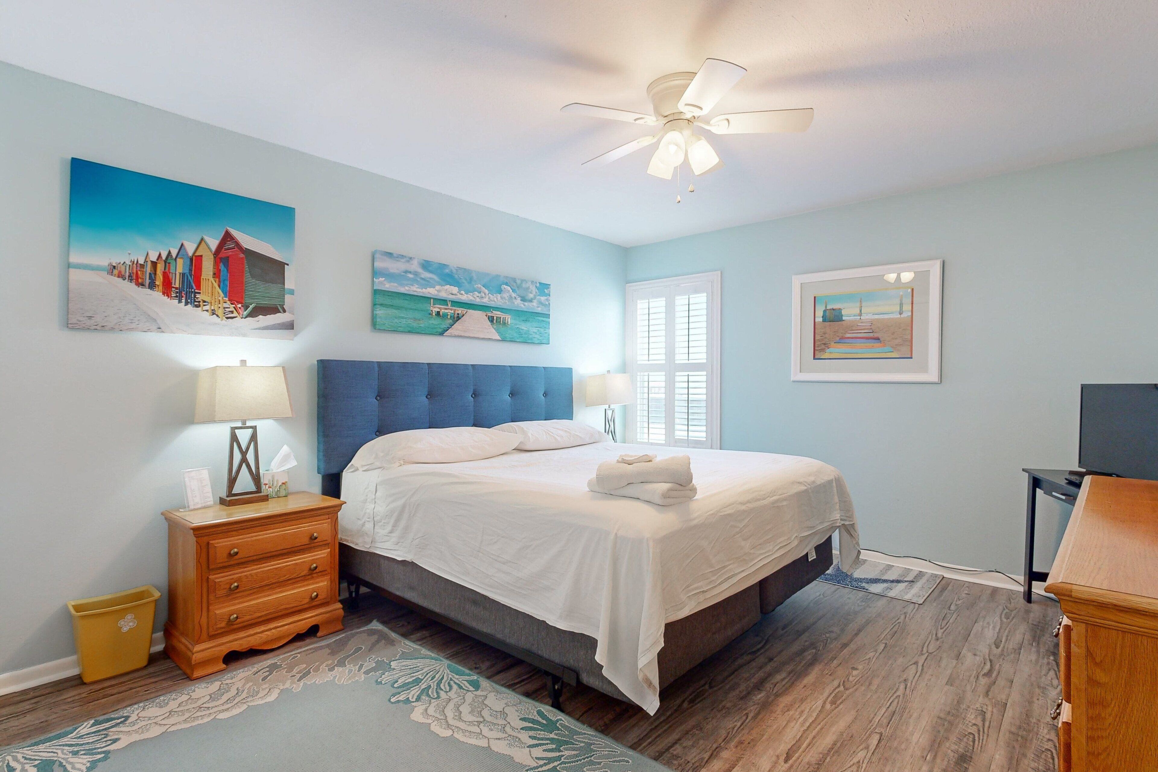 2 bedrooms, internet