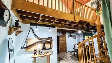 Cabin, 1 phòng ngủ, hút thuốc, hồ bơi riêng | Nội thất