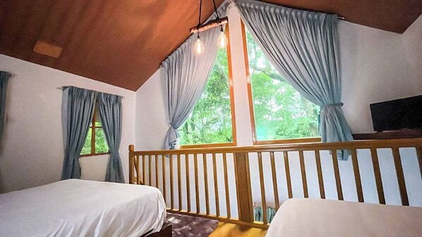 Ferienhütte, 1 Schlafzimmer, Raucher, eigener Pool