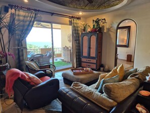 TV, DVD player, stereo