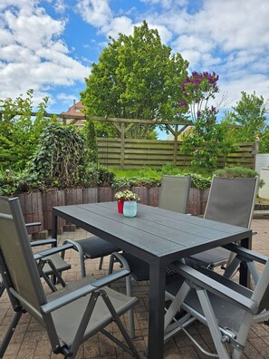 Outdoor dining - Four seasons "Anchorage" in house 6 number 13 - Großenbrode (Großenbrode)