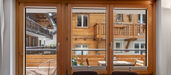 Saas-Fee center - 2 bedrooms - balcony and patio