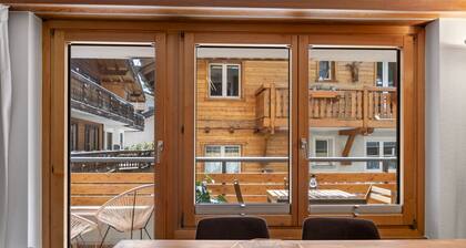 Saas-Fee center - 2 bedrooms - balcony and patio