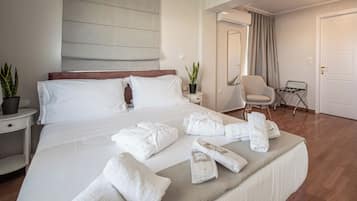 Suite (Acropolis Suite) | Biancheria da letto di alta qualità, copriletto in piuma