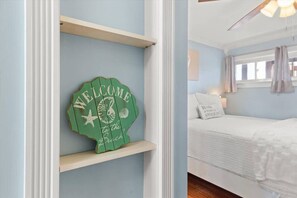 1 chambre, fer et planche à repasser, Wi-Fi, literie fournie