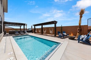 Piscine chauffée