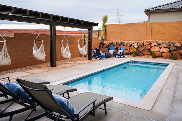 Piscine chauffée