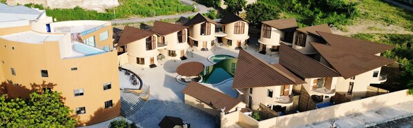 Façade de l’hébergement