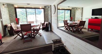 Studio rénové au pied des pistes avec Wi-Fi