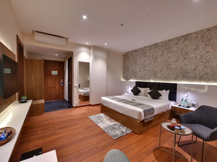 Økonomirom | Sengetøy av topp kvalitet, memory foam-senger, minibar og skrivebord