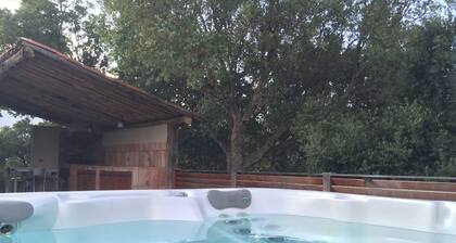 Villa coeur du maquis 2bed private pool 5mn beach