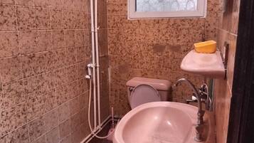 Towels, soap, toilet paper