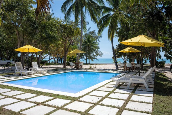 Pool - Brand New Stylish Apartment, Pool and Beach Access, Short Walk to Town (Governors Harbour)