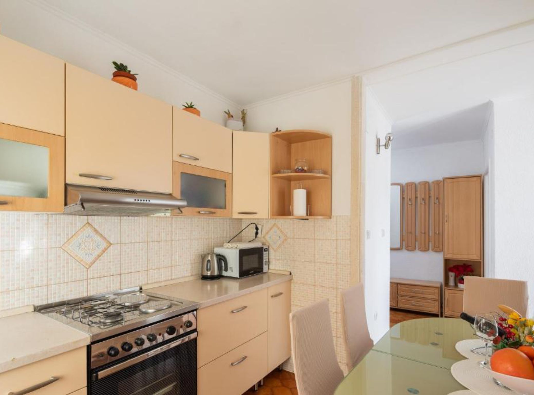 Apartment (One Bedroom Apartment with Balcony an) | Eigene Küche | Kühlschrank