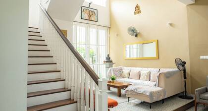 Spacious Eco House with Garden & Scenic Paddy Field View Colombo