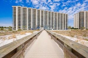 Residents enjoy balconies with views of the surrounding landscape.