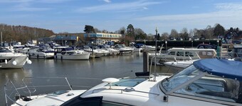 Riverside Boat Retreat on the River Thames