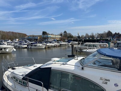 Riverside Boat Retreat on the River Thames