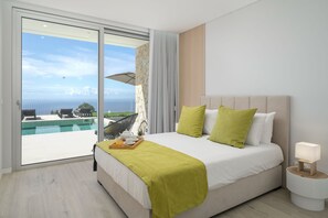 3 bedrooms, iron/ironing board, WiFi, bed sheets - Amazing luxury villa, panoramic sea view | Adagio (Estreito da Calheta)