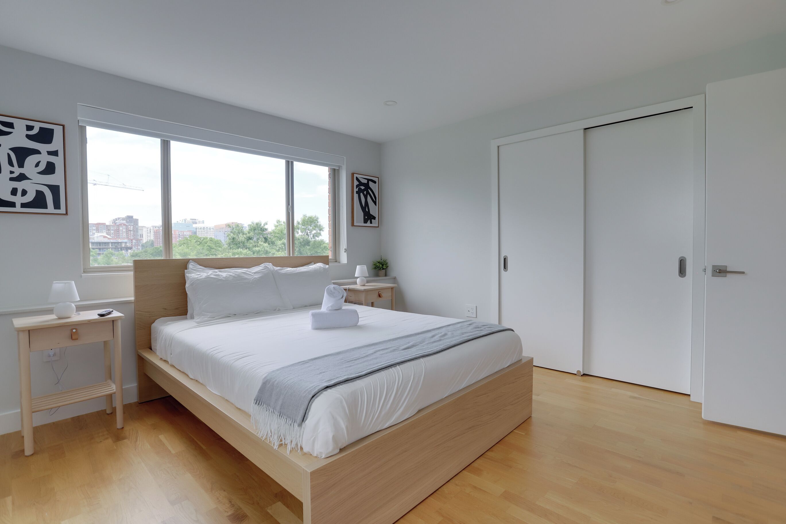 컴포트 아파트 | 1 개의 침실, 고급 침구, 암막 커튼, 다리미/다리미판