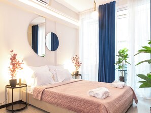 1 bedroom, WiFi, bed sheets - SWEET Syntagma House 4 - Fresh, Calm, Sunny (Athina)
